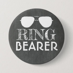 Badge Rond 7,6 Cm Sunglasses Ring Bearer Ring Security Wedding