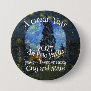 Badge Rond 7,6 Cm Tee HG FV LF Vacances Great Smokey Mountains