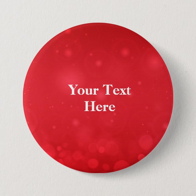 Badge Rond 7,6 Cm Template, red circle, (Devant)