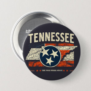 Badge Rond 7,6 Cm Tennessee