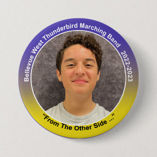Badge Rond 7,6 Cm Tenor Sax Noah 12