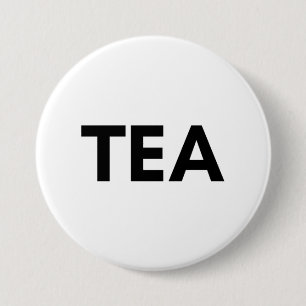 Badge Rond 7,6 Cm thé