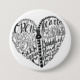 Badge Rond 7,6 Cm Tolérance de toutes les personnes