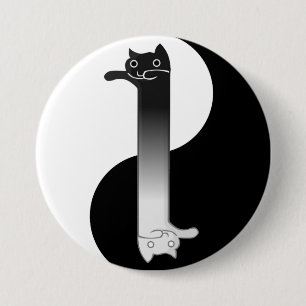 Badge Rond 7,6 Cm Toon Tao de Longcat