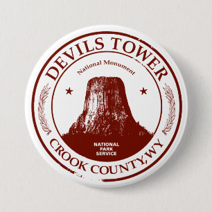 Badge Rond 7,6 Cm Tour de diables