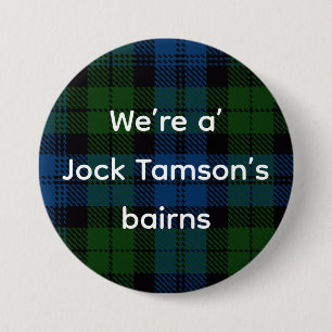 Badge Rond 7,6 Cm Tout ce qui est écossais : les enfants de Jock Tam