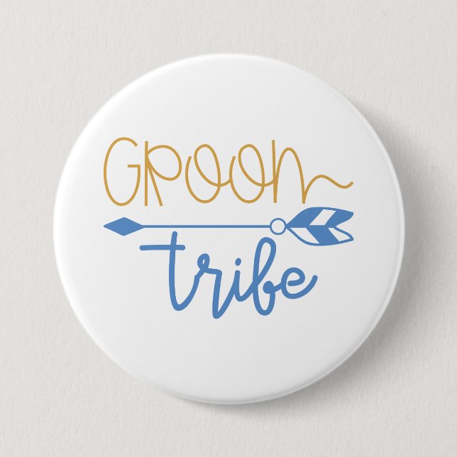 Badge Rond 7,6 Cm Tribu de la pièce (Devant)