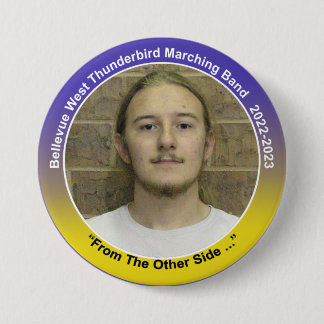 Badge Rond 7,6 Cm Trombone Lucas 11