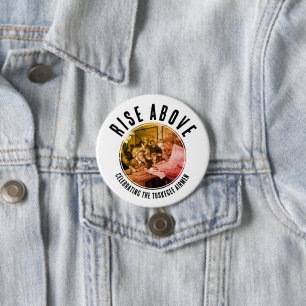 Badge Rond 7,6 Cm TUSKEGEE AIRMEN Montée en puissance Noir Personnal