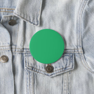 Badge Rond 7,6 Cm un arrière - plan vert avec une bordure blanche