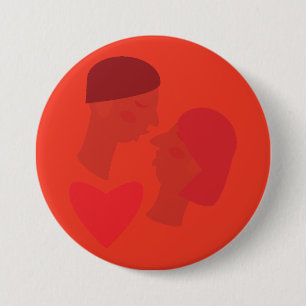 Badge Rond 7,6 Cm Un Baiser