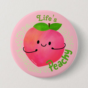 Badge Rond 7,6 Cm Un jeu de pêche positif - un jeu de pêche