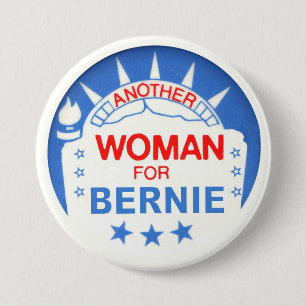 Badge Rond 7,6 Cm Une autre femme pour Bernie