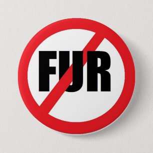 Badge Rond 7,6 Cm V-fourrure