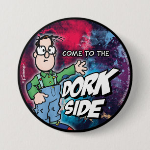 Badge Rond 7,6 Cm Venez À Dork Side