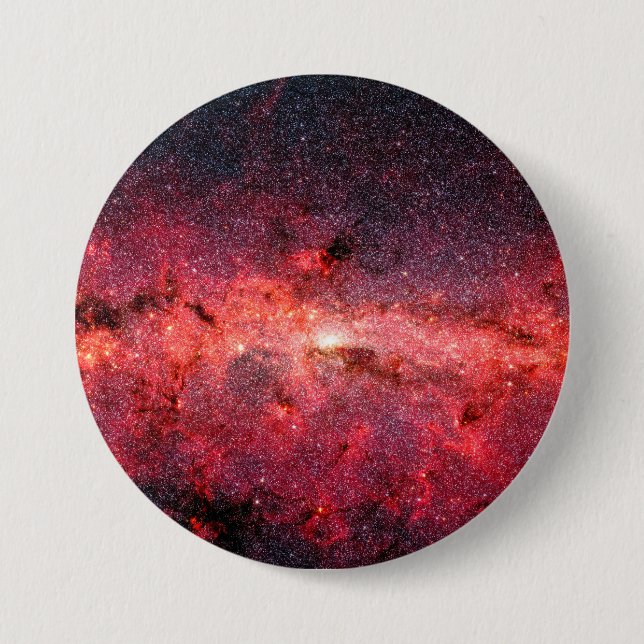 Badge Rond 7,6 Cm Voie Lactée (Devant)