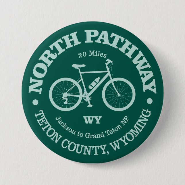 Badge Rond 7,6 Cm Voie Nord (cyclisme) (Devant)