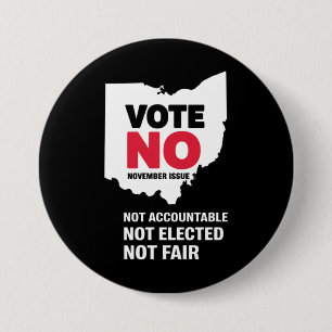 Badge Rond 7,6 Cm Votez Non Novembre Question 1