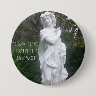 Badge Rond 7,6 Cm "Vous ne pouvez pas trouver la paix…" La Virginie