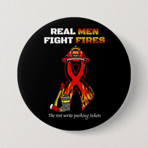 BADGE ROND 7,6 CM VRAIS HOMMES COMBATTANTS