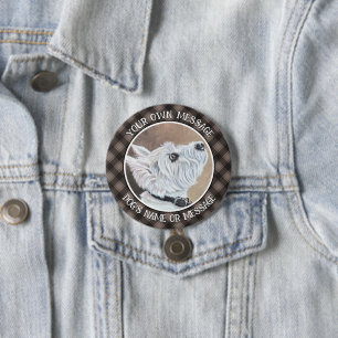 Badge Rond 7,6 Cm Westie Recherche vers le profil B