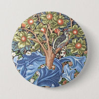 William Morris Woodpecker Tapestry