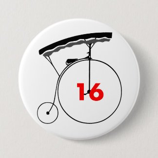 Badge Rond 7,6 Cm Woodland Man 16