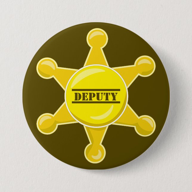 Badge Rond 7,6 Cm Yeehaw Cowboy Western Anniversaire Party (Devant)