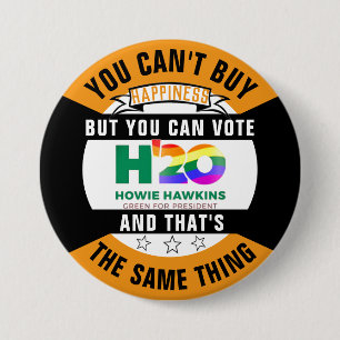 Badge Rond 7,6 Cm You can't buy happiness