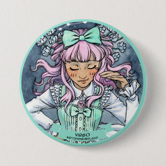 Badge Rond 7,6 Cm Zodiaque de Lolita : Vierge