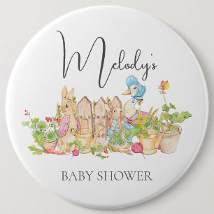 Badge rond classique Peter Rabbit