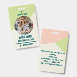 Badge rond personnalisé pour petites entreprises
