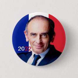 Badge rond, Zemmour 2022 Button