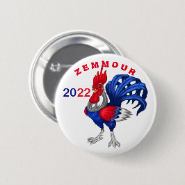 Badge rond, Zemmour 2022 Button