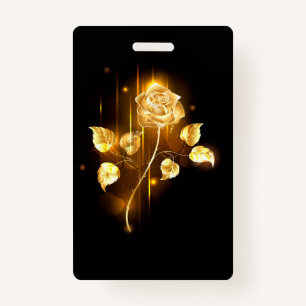 Badge Rose d'or ( rose d'or )