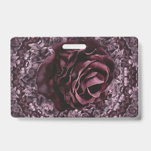 Badge Rose Mandala