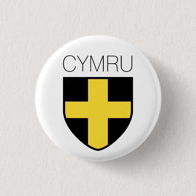 Badge Saint David (Pays de Galles/ Cymru) (Devant)