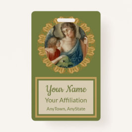 Badge Saint Raphaël l'Archange (M 012)