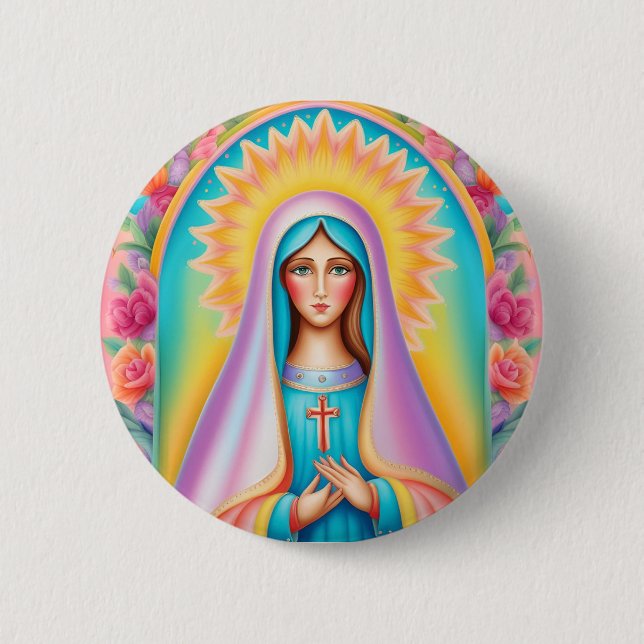 Badge Sainte Vierge Marie (Devant)