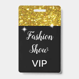 Badge Salon de mode VIP