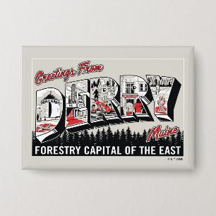 Badge Salutation De Derry Maine