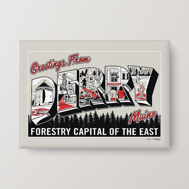 Badge Salutation De Derry Maine (Recto)