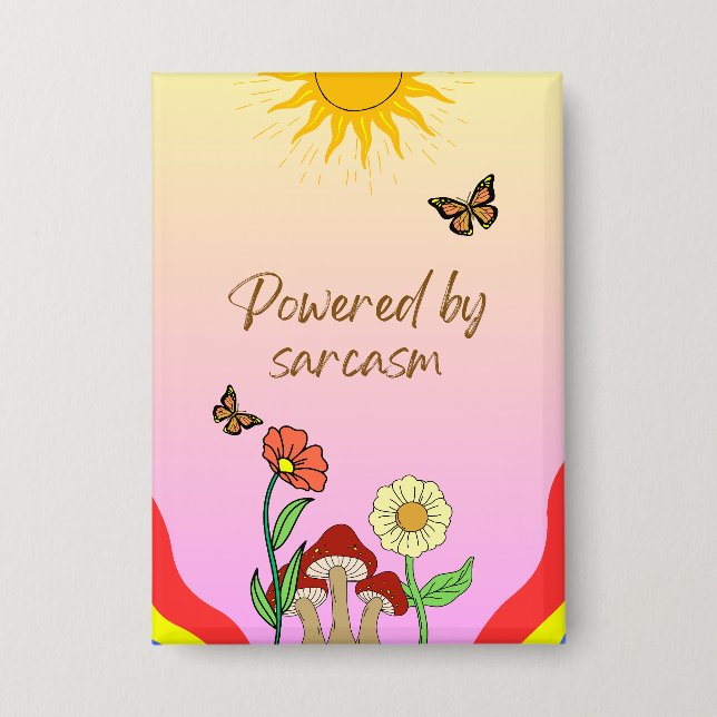 Badge Sassy button (Recto)