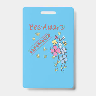Badge Sauvez les abeilles