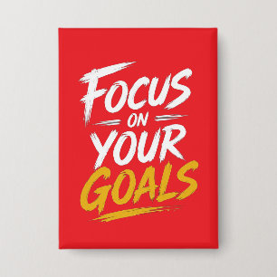 Badge Se concentrer sur vos objectifs Motivationnel