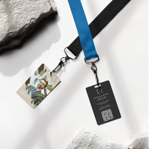 Badge Sécurité d'entreprise QR de photo d'identité d'emp