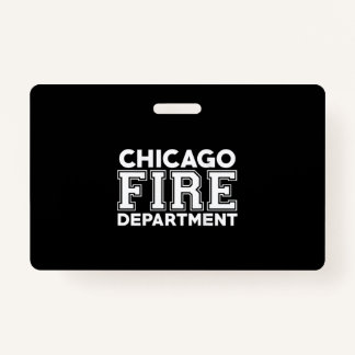 Badge Service des pompiers de Chicago Secourt