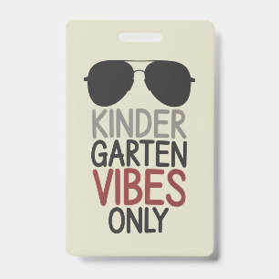 Badge Seulement des ambiances de maternelle pour la rent