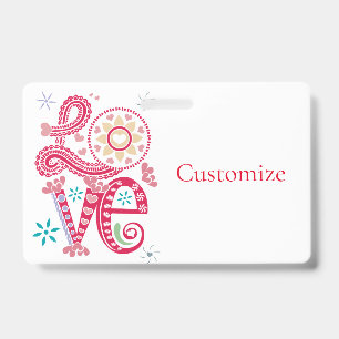 Badge SIGNE D'AMOUR Super Hippie Thunder_Cove
