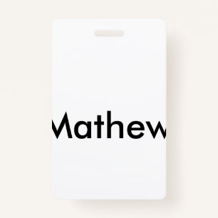 Badge simple lettre initiale monogramme ajouter votre no